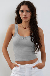 Lace Detailed Square Neck Top | Dress In Beauty